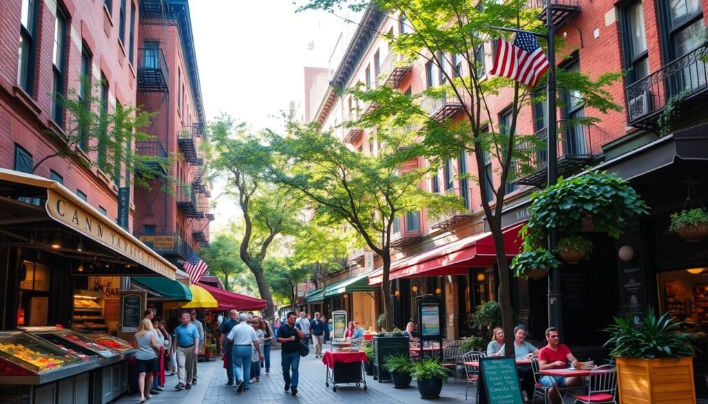 Greenwich Village, NYC food tour, local cuisine, cultural history, autumn tour