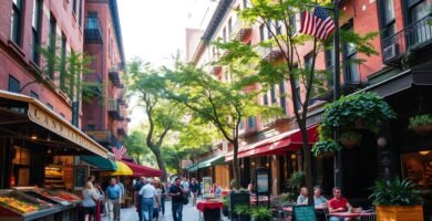 Greenwich Village, NYC food tour, local cuisine, cultural history, autumn tour