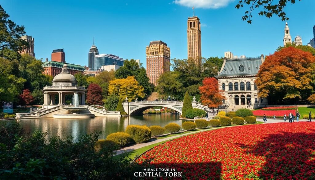 Iconic landmarks in Central Park