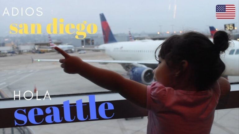 Nos vamos a SEATTLE Washington! | Casi los Últimos en Abordar el Avión!