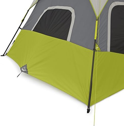 CORE Instant Cabin Tents | 6 Person / 9 Person / 10 Person / 12 Person Family Cabin Multi Room Pop Up Tents Car Camping | Included Storage Pockets for Camping Accessories - Image 9