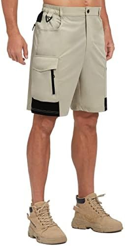 EZRUN Men's Hiking Cargo Shorts Quick Dry Golf Outdoor Work Tactical Shorts with Multi Pocket for Fishing Travel - Image 2