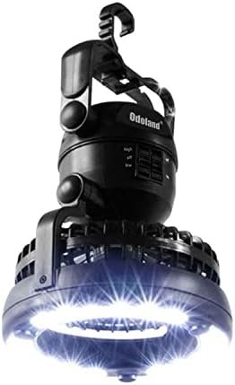 Odoland Portable LED Camping Lantern with Ceiling Fan - Hurricane Emergency - Image 2