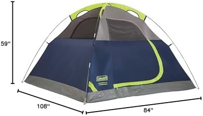 Coleman Sundome 4-Person Tent with Rainfly, Weatherproof Tent Sets Up in 10 Mins - Image 11