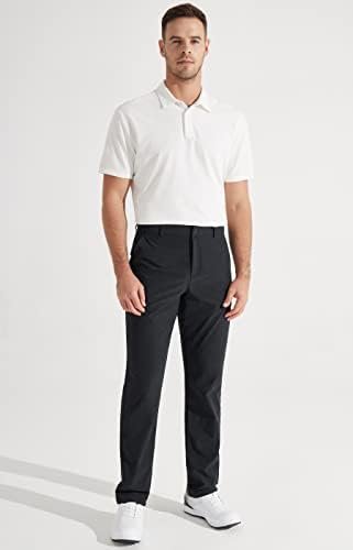 Libin Mens Golf Pants Stretch Work Dress Pants 30"/32"/34" Quick Dry Lightweight Casual Comfy Trousers with Pockets - Image 6