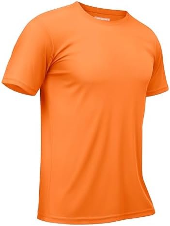 TACVASEN Swim Shirts for Men Rash Guard SPF Short Sleeve Sun T-Shirt UPF 50 Quick Dry Lightweight Fishing Water Shirt