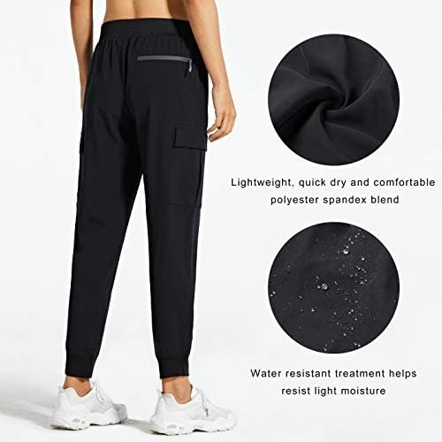 Libin Women's Cargo Joggers Lightweight Quick Dry Hiking Pants Athletic Lounge Casual Travel Petite/Regular/Tall - Image 3