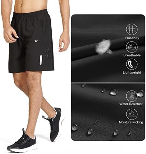 NORTHYARD Men's Athletic Running Shorts Quick Dry Workout Shorts 7"/ 5"/ 9" Lightweight Sports Gym Basketball Tennis Hiking - Image 5