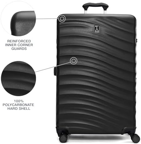 Travelpro Maxlite Air V2 Hardside Expandable Checked Luggage, 8 Spinner Wheels, Lightweight Hard Shell Suitcase, TSA lock, Black, Checked Large 28-Inch - Image 4