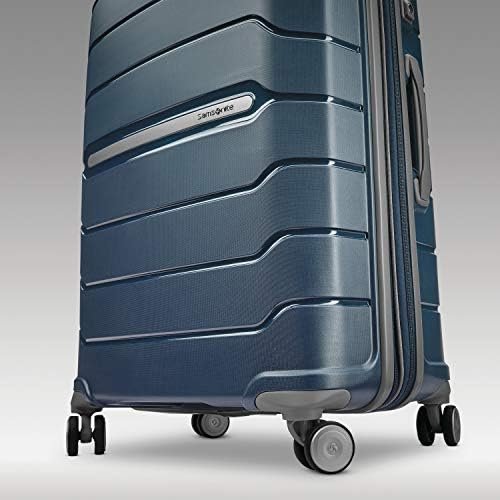 Samsonite Freeform Hardside Expandable with Double Spinner Wheels, Navy, 2-Piece Set (21/28) - Image 3