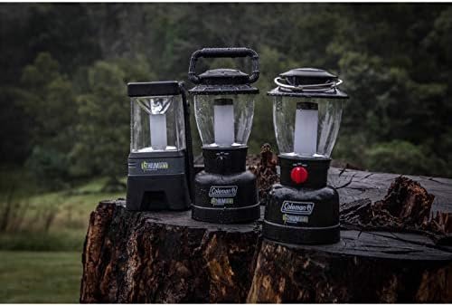 Coleman Rugged Rechargeable 700L LED Lantern, Water & Impact-Resistant Rechargeable Lantern with USB Charging Port, Carry Handle, & 2 Light Modes; Lifetime LEDs Never Need Replacing - Image 5