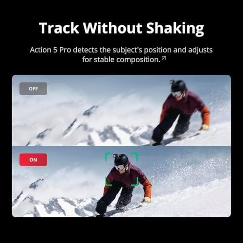 DJI Osmo Action 5 Pro Essential Combo, Waterproof Action Camera with 1/1.3" Sensor, 4K/120fps Video, Subject Tracking, Stabilization, Dual OLED Touchscreens, Action Camera 4K Ideal for Sports, Vlog - Image 3