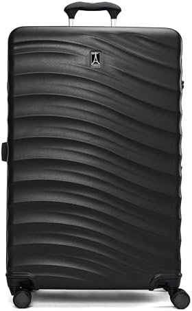 Travelpro Maxlite Air V2 Hardside Expandable Checked Luggage, 8 Spinner Wheels, Lightweight Hard Shell Suitcase, TSA lock, Black, Checked Large 28-Inch