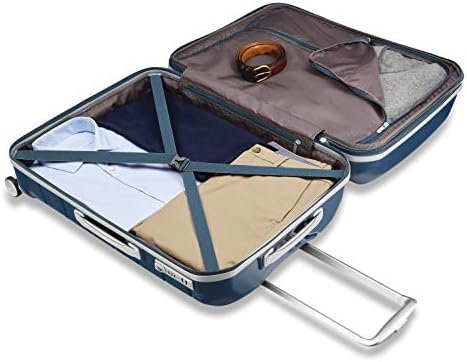 Samsonite Freeform Hardside Expandable with Double Spinner Wheels, Navy, 2-Piece Set (21/28) - Image 6
