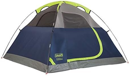 Coleman Sundome 4-Person Tent with Rainfly, Weatherproof Tent Sets Up in 10 Mins - Image 2