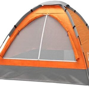 2 Person Camping Tent with Rain Fly and Carrying Bag - Lightweight Outdoor Tent for Backpacking