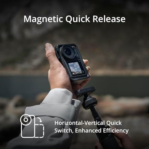 DJI Osmo Action 4 Adventure Combo, 4K/120fps Waterproof Action Camera with a 1/1.3-Inch Sensor, 10-bit & D-Log M Color Performance, Up to 7.5 h with 3 Batteries, Outdoor Camera for Travel, Biking - Image 3