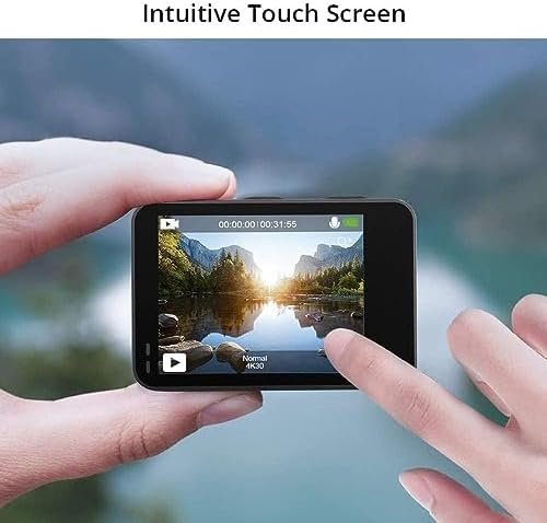 AKASO Brave 7 LE 4K30FPS 20MP WiFi Action Camera with Touch Screen EIS 2.0 Zoom Remote Control 131 Feet Underwater Camera with 2X 1350mAh Batteries Support External Microphone Vlog Camera - Image 3