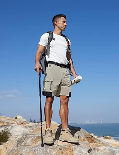 EZRUN Men's Hiking Cargo Shorts Quick Dry Golf Outdoor Work Tactical Shorts with Multi Pocket for Fishing Travel - Image 5