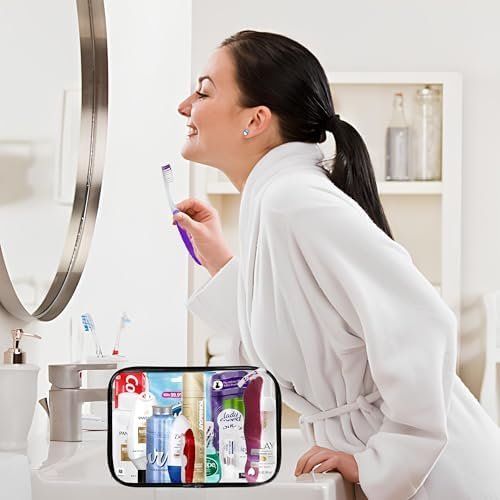 Womens Travel Toiletry Kit, 13 Travel-Size Hygiene Essentials for Bath, Shaving, Personal Care in TSA-Compliant Transparent Bag, Mini Toiletries Kit for Business, Charity, Gift for Her - Image 6