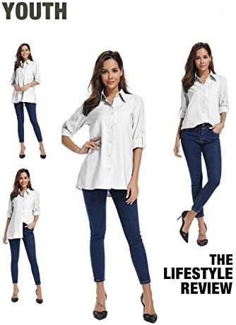 Women's UPF 50 Long Sleeve Sun Protection Shirts Quick Dry Outdoor Fishing Hiking Travel Shirt - Image 3
