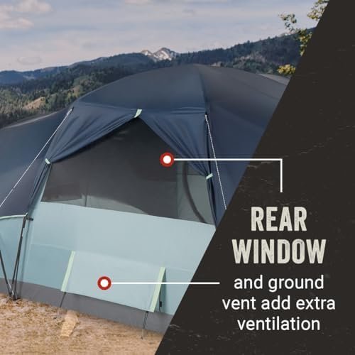 Coleman Skydome XL Large Family Tent Weatherproof 8/12 Person Tent Sets Up in 5 Mins Rainfly & Carry Bag Included Made of PFAS-Free Materials - Image 5