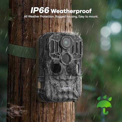 DEATTI Trail Camera 48MP 4K Game Camera with 8 Batteries 32G SD Card,WiFi Bluetooth Connection,Trail Cameras with Night Vison Motion Activated Waterproof for Wildlife Deer Outdoor 0.1s Trigger Time - Image 8