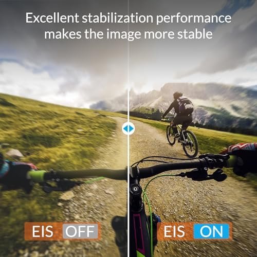 icefox Action Camera 4K 60FPS 20MP, Underwater with EIS,5XZoom,App Support Video&Photo Editing,Waterproof Camera WiFi Remote Control for Cycling, Swimming, and Diving - Image 8
