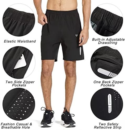 NORTHYARD Men's Athletic Running Shorts Quick Dry Workout Shorts 7"/ 5"/ 9" Lightweight Sports Gym Basketball Tennis Hiking - Image 4