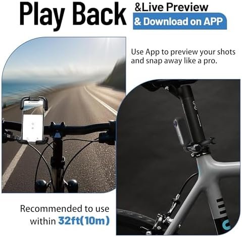 4K Mini Action Camera 128GB Thumb POV Portable Body Cam Wearable Video Recorder with IPX7 Waterproof Underwater Camcorder, Helmet Mount, Magnetic Sport DV for Bike Cycling, Pet, Vlogging(Black) - Image 3