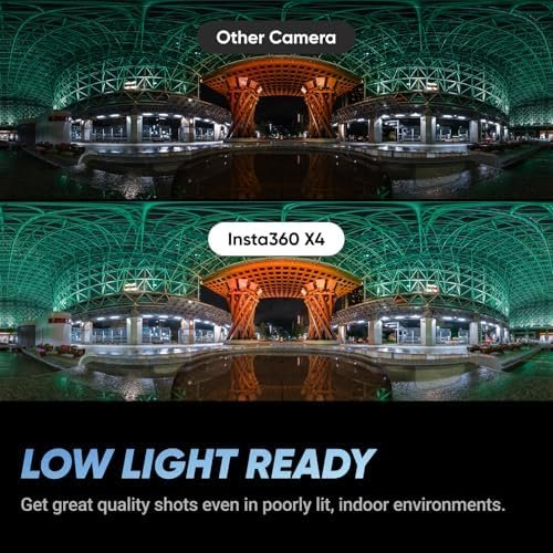 Insta360 X4 Construction Bundle - 360° Construction Camera, 8K30fps 360 HDR Video, 72MP Photo, 11K Timelapses, Supports DroneDeploy, OpenSpace, Cupix, Oculo, WhiteHelmet, Reconstruct, SoftRoid & More - Image 4