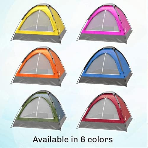 2 Person Camping Tent with Rain Fly and Carrying Bag - Image 10