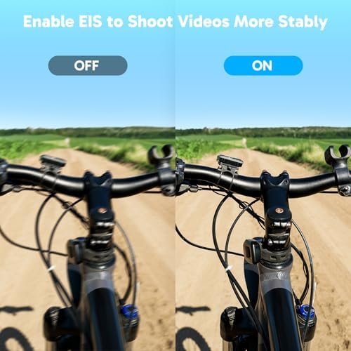 AKASO Brave 4 Action Camera 4K 30fps with 64GB MicroSD U3 Card Bicycle Helmet Accessories Kit Bundle, 20MP Ultra HD 131FT Waterproof Underwater Camera EIS WiFi Remote Control 5X Zoom Sport Cameras - Image 3
