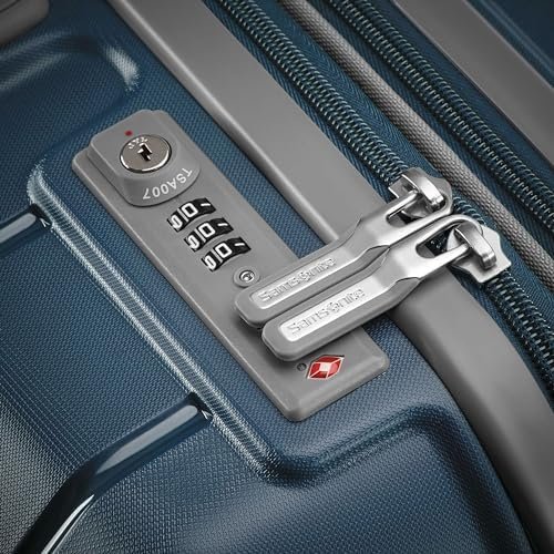 Samsonite Freeform Hardside Expandable with Double Spinner Wheels, Navy, 2-Piece Set (21/28) - Image 8