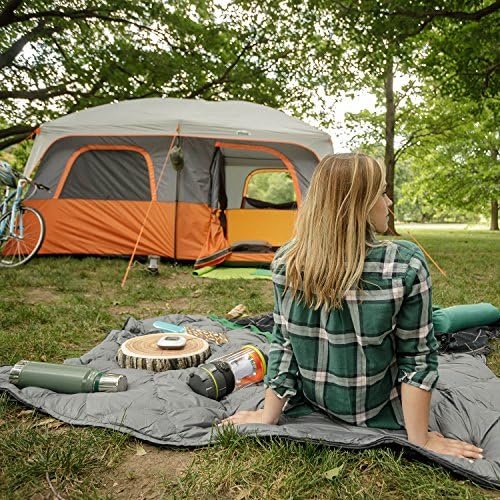CORE Tent for Family Camping | 10 Person / 11 Person / 12 Person Large Multi Room Cabin Tents for Car Camping & Outdoor Adventures - Image 6