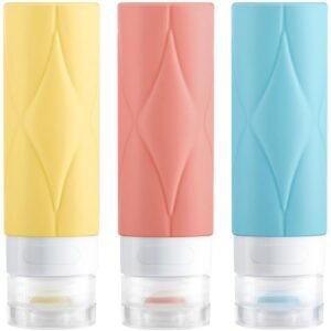 5 Pack Travel Bottles, Leak Proof TSA Approved Travel Size Containers (60ML 5PACK)