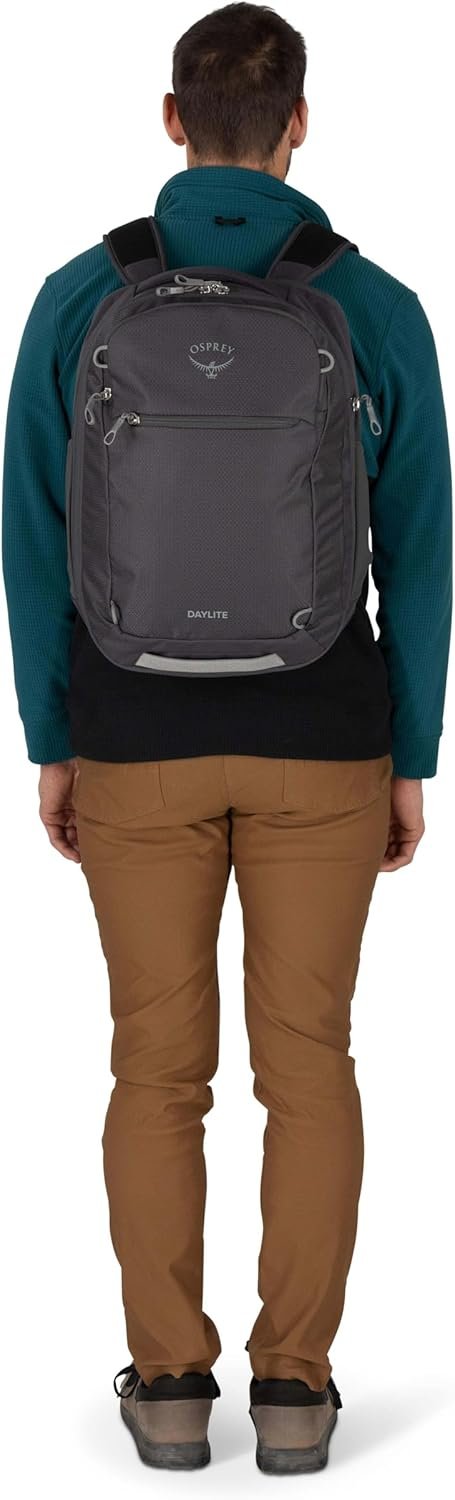 Osprey Daylite Expandable 26+6 Travel Pack, Tunnel Vision Grey Amazon Exclusive - Image 9
