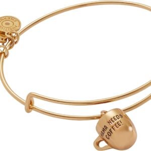 Alex and Ani Mama Needs Coffee' Mug Charm Bangle