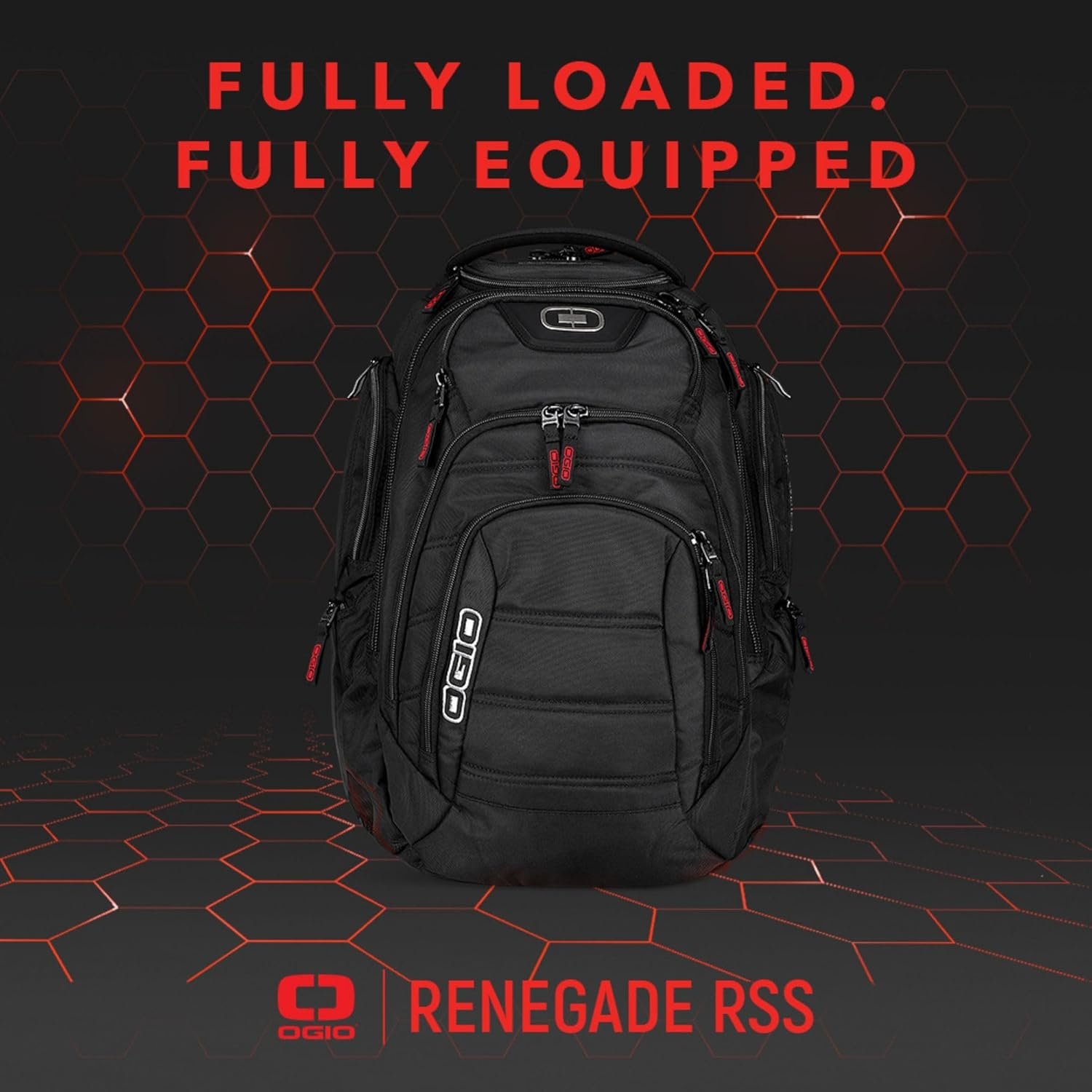 OGIO Renegade Backpack (Renegade, Black) - Image 8