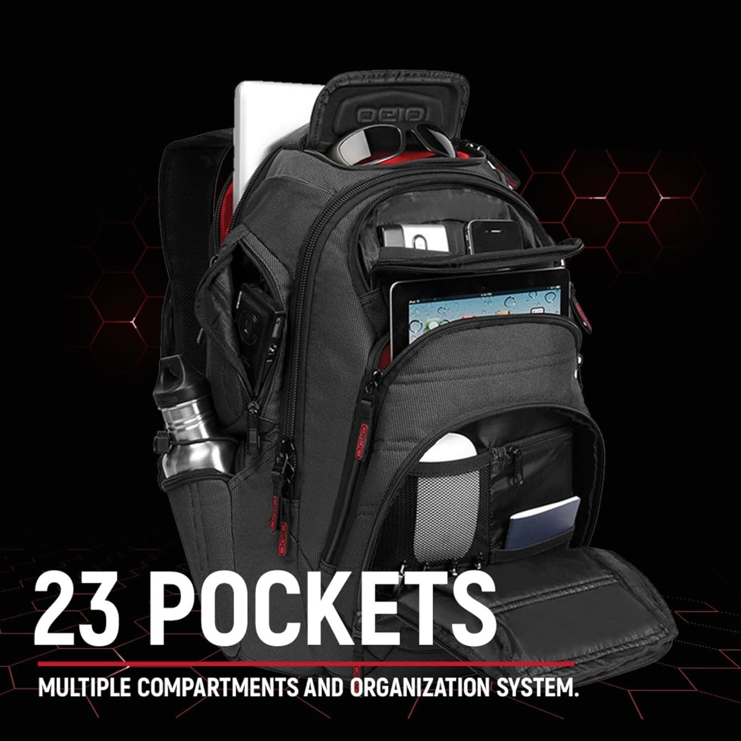 OGIO Renegade Backpack (Renegade, Black) - Image 7