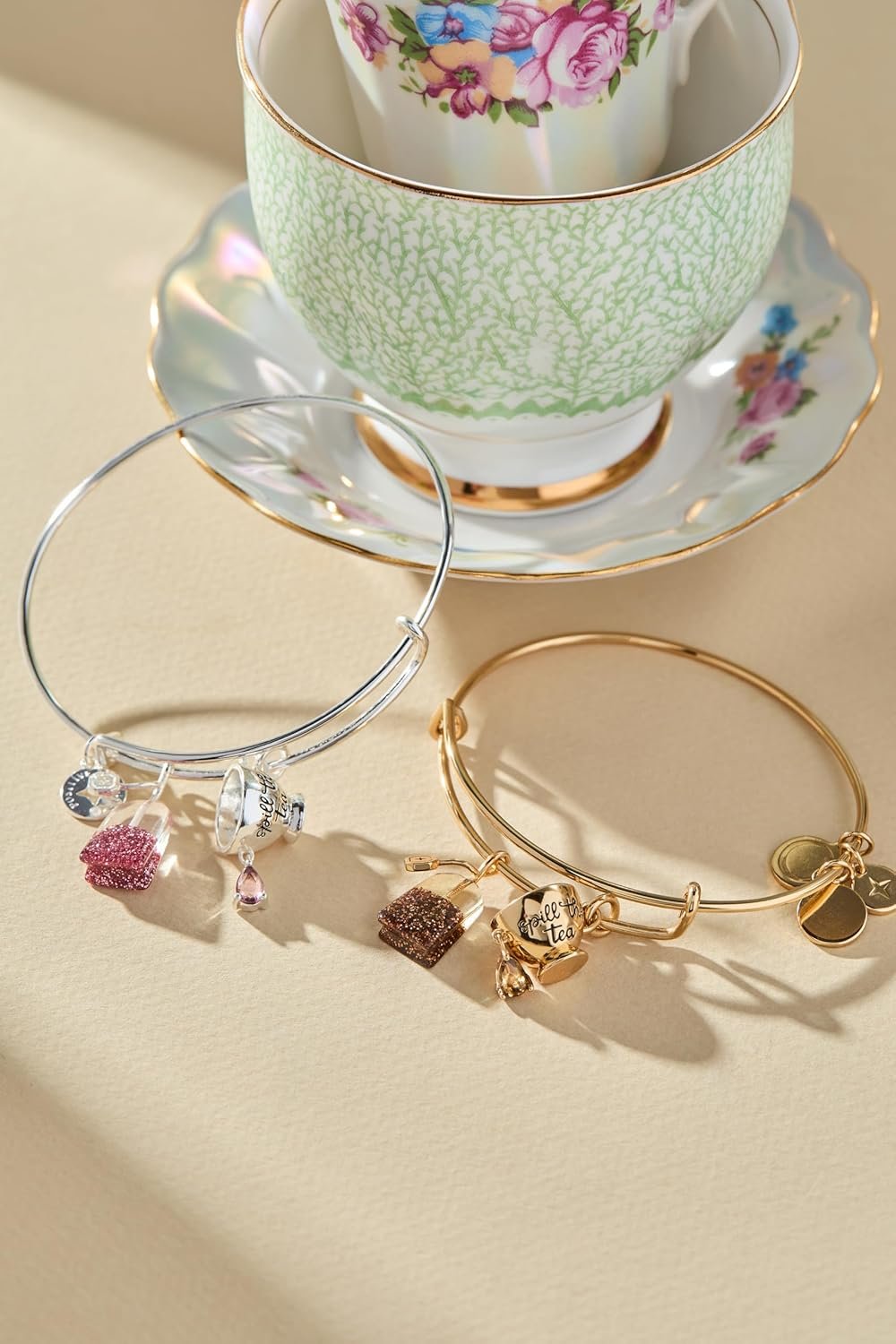Alex and Ani 'Spill the Tea' Cup Bracelets - Image 5